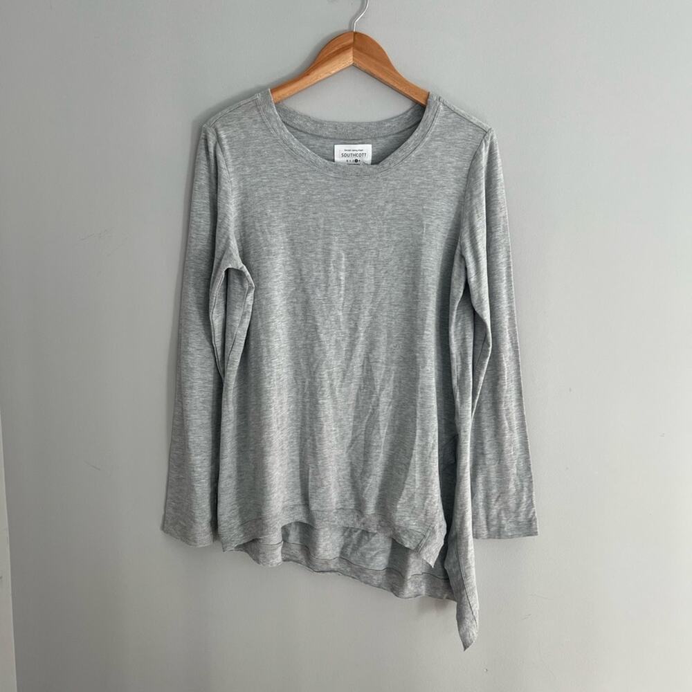 SOUTHCOTT To The Point Asymmetrical Long Sleeve Shirt NWT Size 3